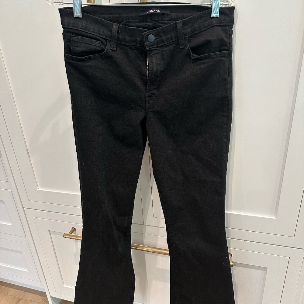 Black J. Brand Flared Jeans